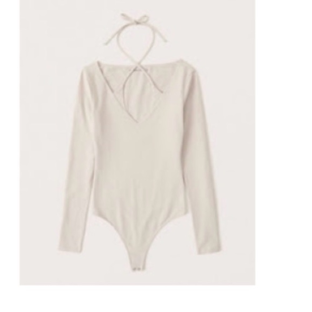 Abercrombie & Fitch Women's Multiway Cotton Seamless Fabric Bodysuit